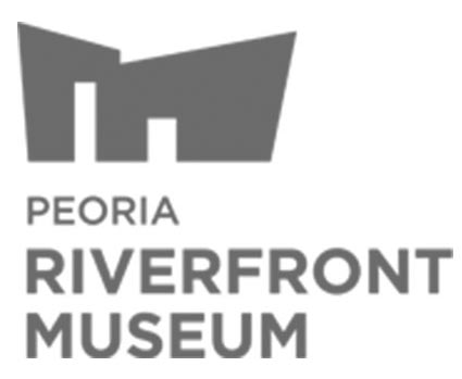 Logotipo del Museo Peoria Riverfront
