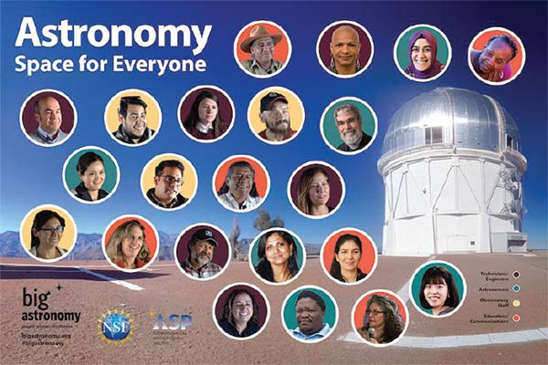 Big Astonom: Astronomy for Everyone Banner: The people behind the science